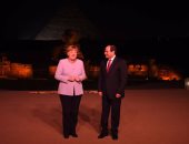 سفارة ألمانيا تنشر فيديو لحظة إقلاع طائرة أنجيلا ميركل من مطار القاهرة