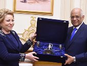 بالفيديو والصور.. رئيس البرلمان لـ"رئيسة الفيدرالى الروسى": الإرهاب مثل النازية يجب مواجهته