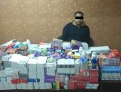 القبض على شاب جمع 3200 علبة دواء لبيعها فى السوق السوداء
