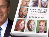 جورج بوش مؤلف وفنان تشكيلى فى كتاب "صور من الشجاعة"