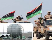 سلاح الجو الليبى يدمر عددا من آليات المسلحين بمنقطة الموانئ النفطية