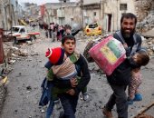 منظمة الهجرة: نزوح أكثر من 45 ألف عراقى بسبب المعارك فى غرب الموصل