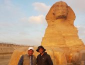 ويل سميث يزور الأهرامات برفقة زاهى حواس