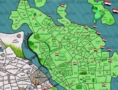 مركز نينوى الإعلامى ينشر خريطة سيطرة القوات العراقية وداعش بالموصل