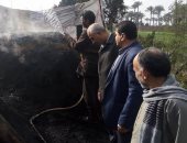 بالصور .. حملة لإطفاء مكامير الفحم بقرية أجهور بمحافظة القليوبية 