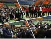 طلائع الجيش يحتفظ بدورى الطائرة للعام الثانى على التوالى بالفوز على الأهلى 