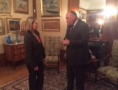 مكافحة الإرهاب فى صدارة مباحثات سامح شكرى ونظيره البلجيكى.. وزير الخارجية يبحث مع موجرينى سبل تنسيق مصر وأوروبا فى ملف الهجرة غير الشرعية.. واتفاق حول وثيقة أولويات المشاركة للعلاقات مع مؤسسات الاتحاد