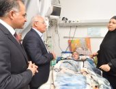 المحافظ والنائب سليمان وهدان يتابعان سير العمل بمستشفى بورسعيد
