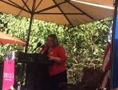 زوجة نائب السفير الأمريكى: المرأة تشكل جزءا رئيسيا من أمن مصر وتنميتها