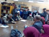 بالصور ..ورش فنية لذوى الاحتياجات الخاصة بثقافة أسيوط