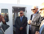 محافظ أسوان ومدير الأمن يدشنان معدات تأمين بحيرة ناصر