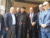 محافظ بورسعيد ووكيل البرلمان يتفقدان أوضاع أقباط العريش بالمحافظة