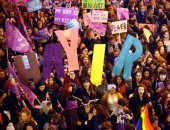 بالصور.. مسيرات نسائية حاشدة حول العالم فى "اليوم العالمى للمرأة"