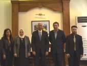  جامعة الإسكندرية تبحث تنظيم دورات لغة إنجليزية بالتعاون مع المجلس البريطانى