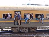 إصابة عامل إثر سقوطه من قطار القاهرة ـ الإسكندرية بالمنوفية
