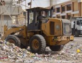  رفع وإزالة 50 طن من القمامة والمخلفات بحى ثالث الإسماعيلية