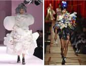 بالصور.. شاهد أكثر تصميمات الأزياء "جنونا" على منصات العرض لموسم خريف 2017.. عارضات RICK OWENS لبسوا الـ"كم" برؤوسهن.. MOSCHINO ركز على "القمامة".. وعارضو " COMMES DES GARCONS" ظهروا بمجسمات ضخمة
