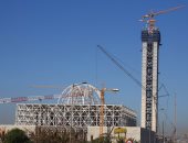 الانتهاء من انشاء أطول مئذنة فى العالم بمسجد الجزائر الأعظم بطول 250 مترا