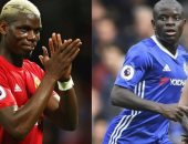 بالأرقام.. بوجبا × كانتى.. معركة من نوع خاص فى كلاسيكو إنجلترا