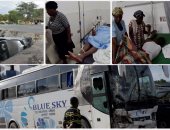 هربا من دهس 3.. سائق حافلة يدهس 49 شخصا فى هايتى