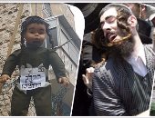 "الجيش الإسرائيلي جرثومة"..اليهود المتدينون يرفضون التجنيد.. يعترضون على الخدمة بجيش الاحتلال بتعليق دمية مشنوقة ترتدى زى عسكرى مع شعار"جرثومة".. حاخام يصدر فتوى بتحريم  تجنيد النساء..وصحيفة: الشرطة تحقق 