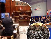  15 عضو بلجنتى الدفاع والخارجية بمجلس النواب يتوجهون لبروكسل لزيارة حلف الناتو..الوفد سيناقش قضايا الهجرة غير الشرعية والتعاون في مواجهة الإرهاب وموقفهم من سوريا ودورهم بالقضية الفلسطينية 