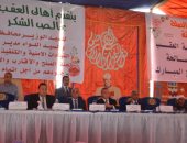 بالصور.. محافظ قنا يشكر أبناء آل غانم وآل كساب بقوص لنبذهما العنف