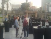 بالصور.. الاستعدادات النهائية لاحتفالية الآثار باكتشافات المطرية بحضور الوزير