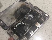 بالفيديو والصور.. انفجار هاتف "آيفون 6 بلس" أثناء إصلاحه بمتجر أسترالى 