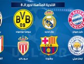 قرعة دورى أبطال أوروبا.. تعرف على مواجهات الدور ربع النهائى