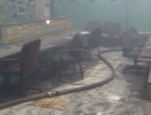 السيطرة على حريق نشب داخل بدروم محكمة القضاء الإدارى بطنطا