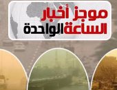 موجز أخبار مصر للساعة 1 ظهرا .. عواصف ترابية بالقاهرة والمحافظات 