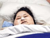 طبيب إيمان أسمن امرأة: تعتمد على سوائل لبن الصويا وبسعرات حرارية دقيقة