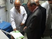 وكيل وزارة الصحة بالدقهلية يقود حملة مكبرة على مستشفى أجا بـ20 إدارة