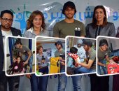 محمد الننى عن زيارة أطفال مستشفى أبو الريش: استمتعت بين أخوتى