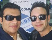 مصطفى قمر وإيهاب توفيق سويا فى "تونس" من أجل برنامج "عائشة"