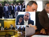 بالصور.. عبد المحسن سلامة يبدأ مهامه بعد الفوز بمنصب النقيب وسط تصفيق من الصحفيين.. يلتقى مساعد وزير الخارجية لشئون السودان.. ويطمئن الموظىفين: "مش هسمح لحد يظلمكم وطويت صفحة خلافات الانتخابات" 