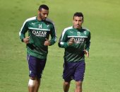 بالفيديو.. عبد الشافى يشارك فى مران الأهلي السعودى قبل معسكر الفراعنة