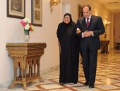 الرئيس السيسي يستقبل الحاجة "سبيلة" المتبرعة بكل ثروتها لصندوق تحيا مصر