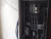 كهرباء الإسكندرية:اللوحة المكشوفة بموقف أتوبيسات محرم بك تتبع مبنى السوبرجيت