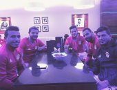 صورة بنكهة الزمالك فى معسكر المنتخب بالإسكندرية