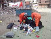 بالصور.. كفر الشيخ تطبق تجربة جمع وفصل القمامة من المنبع 