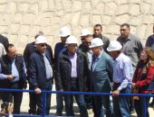 بالفيديو والصور.. وزير الإسكان يتفقد مشروع إحلال وتجديد محطتى كيما أسوان