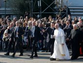 بابا الفاتيكان يصل إلى ميلانو لزيارة أكبر إبرشية فى العالم