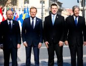 زعماء الاتحاد الأوروبى يؤكدون على التزامهم بمعاهدة روما 