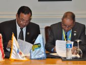 جامعة المنوفية توقع بروتوكول تعاون مع الجامعة التكولوجية بالعراق