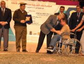 افتتاح المؤتمر الدولى الأول لمتحدى الاعاقة بجامعة المنيا 