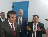 بالفيديو.. وزير التعليم العالى فى جولة بمدينة الأبحاث العلمية ببرج العرب