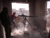 المعارضة السورية تدمر مركزا عسكريا تابعا لميليشيات حزب الله بريف حماه