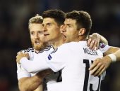 ملخص وأهداف فوز ألمانيا على أذربيجان 4 / 1 بتصفيات المونديال